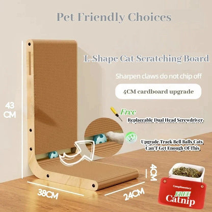 Cat Scratching Board L-type